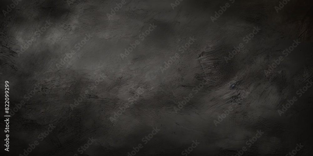 Dark Black grunge background texture, black grungy background, dark grey wall background, black grained texture,banner