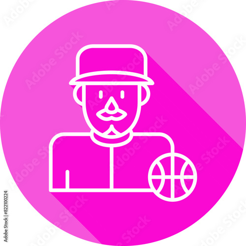 Basketball Player Icon