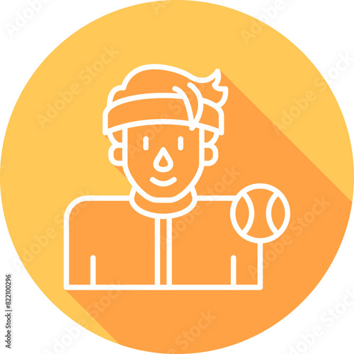 Tennis Player Icon