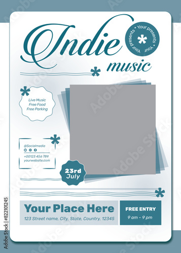 Indie Music Flyer