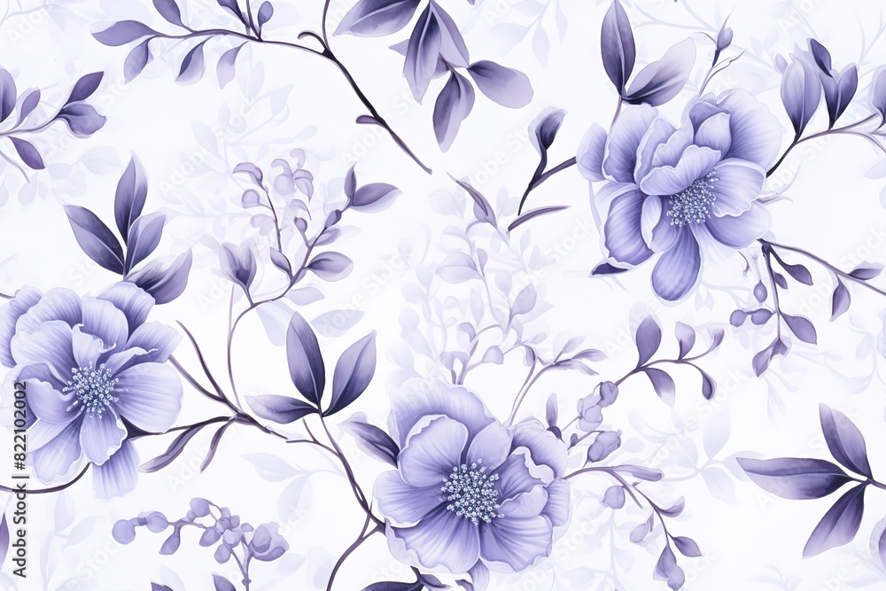 Obraz premium design textile flower colorful pattern background
