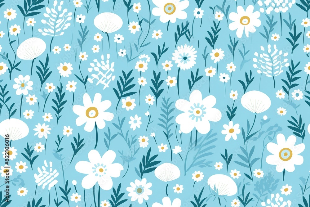 Fototapeta premium Textile Design Pattern For Printing On Fabric