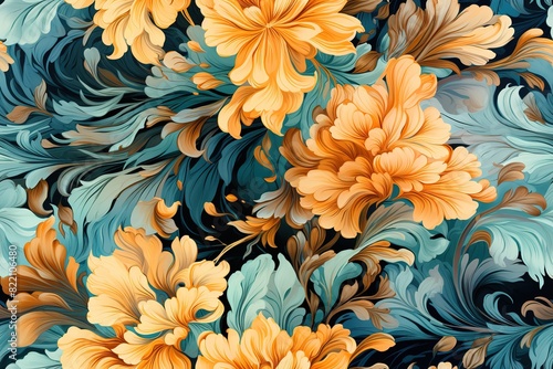 Floral pattern design , Printing Textile , Transfer designs , pattern , flower