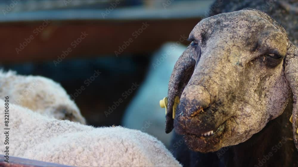 Sheep and Goats Prepared for Eid al-Adha in Islam Sheep and Goats Prepared for Eid al-Adha in Islam