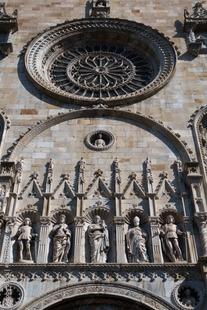 Fototapeta premium Santa Maria Assunta, church, cathedral of Como, Italy