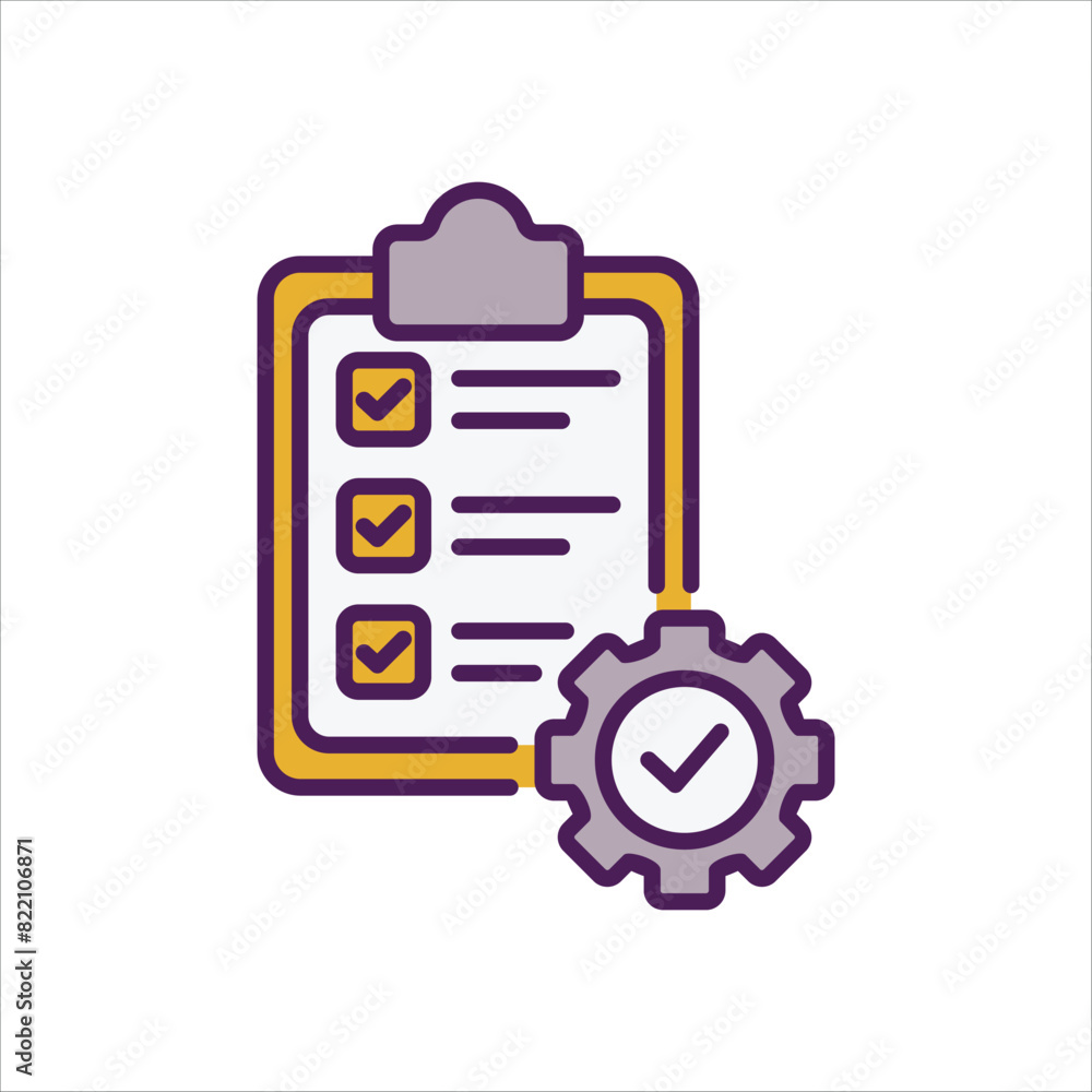 Project Management Icon editable stock vector icon Project Management Icon editable stock vector icon