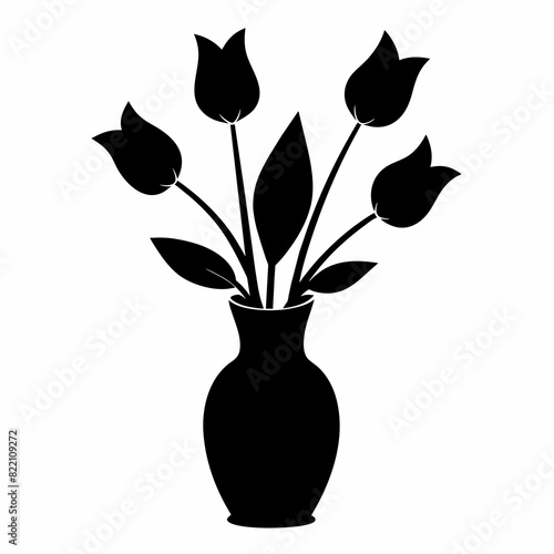 vase with flowers