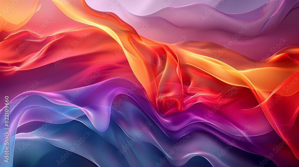 The image is a colorful abstract painting The image is a colorful abstract painting