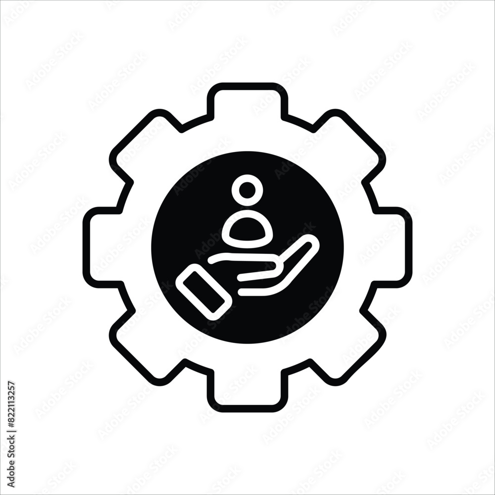 Service  Icon editable stock vector icon