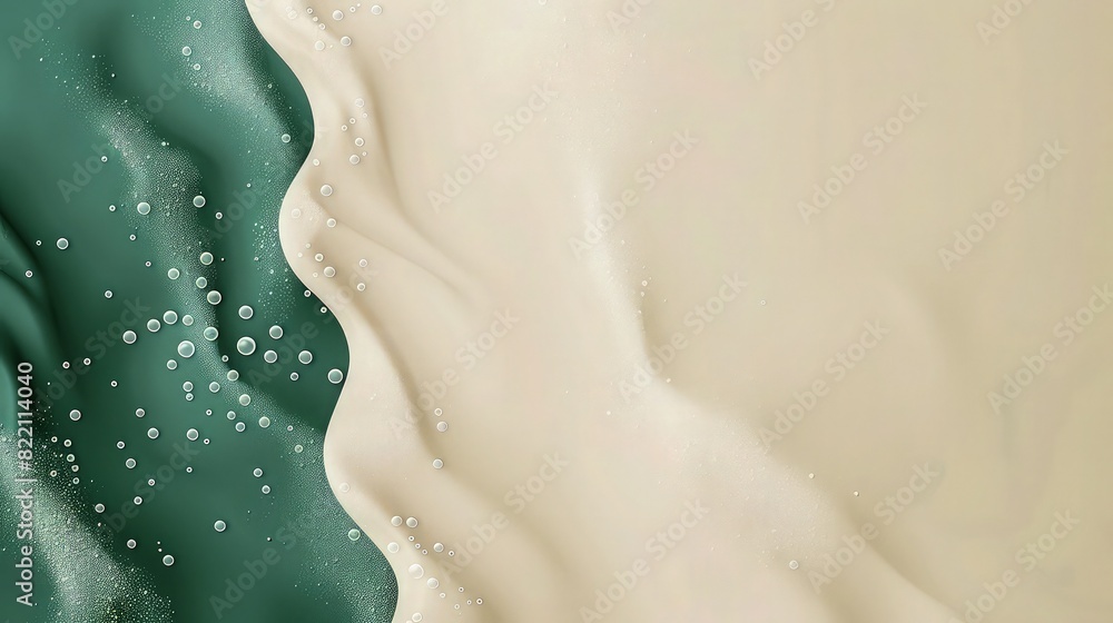 green and brown color layered abstract background with mini bubbles green and brown color layered abstract background with mini bubbles