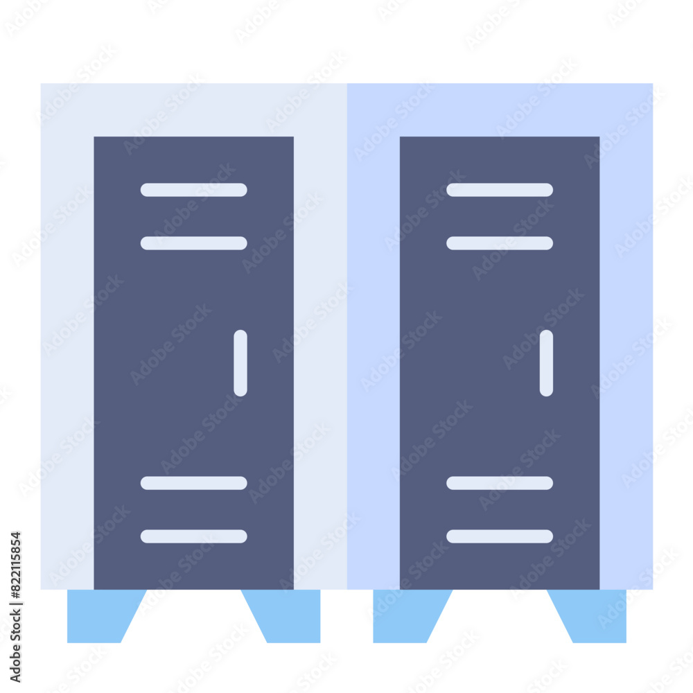 locker, lockers, student, safe box Icon locker, lockers, student, safe box Icon