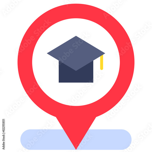 Wallpaper Mural location, map, pin, school, student, university Icon Torontodigital.ca