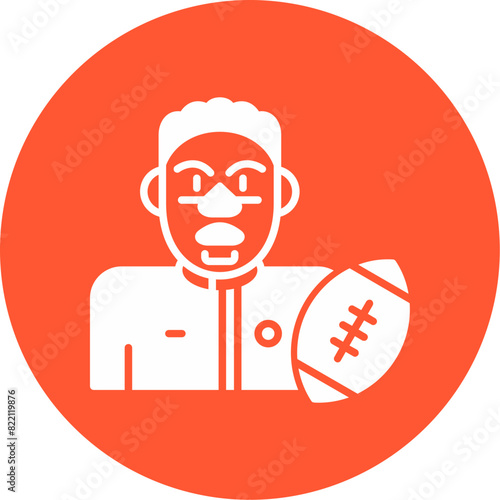 Rugby Player Icon