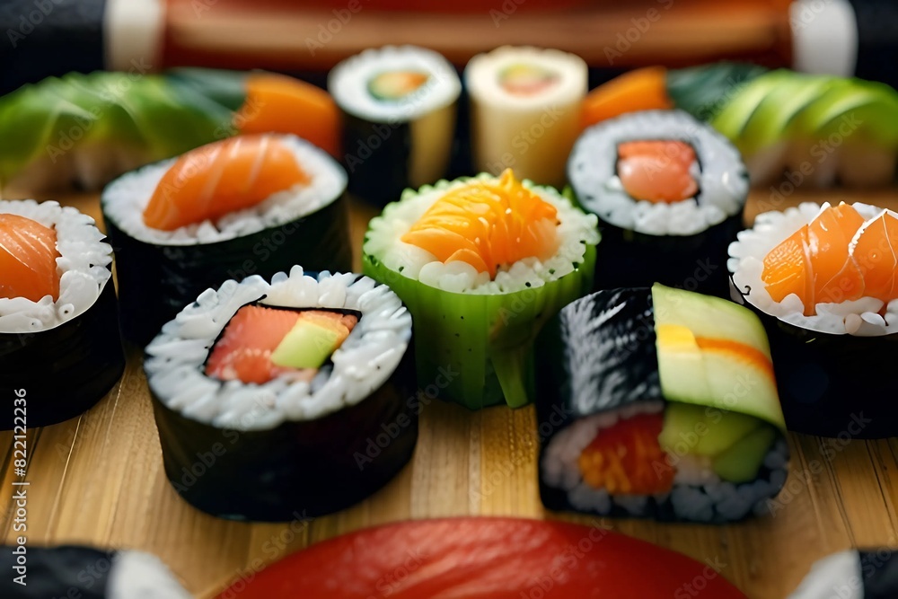 sushi, hd, studio lighting, 8k, hyper realistic, michelin 5 star, award winning photo sushi, hd, studio lighting, 8k, hyper realistic, michelin 5 star, award winning photo