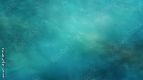 Mystical Blue and Green Cloudy Background
