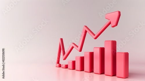 Graph Chart - Rising red arrows represent growth, progress, and increasing trends, likely symbolizing positive financial or economic indicators Free Download Graph Chart - Rising red arrows represent growth, progress, and increasing trends, likely symbolizing positive financial or economic indicators - GFXLoad
