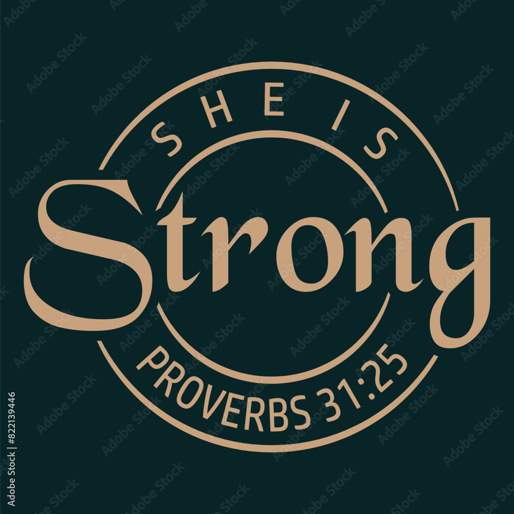 Fototapeta premium She is Strong