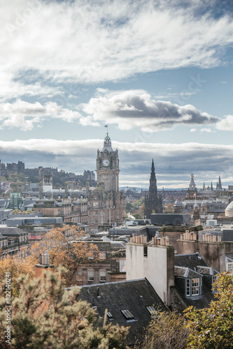 Edinburgh Cityscape with Historic Buildings