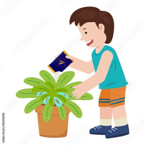 Mosquito living in plant leaf. mosquito the carrier of dengue fever and zika virus.