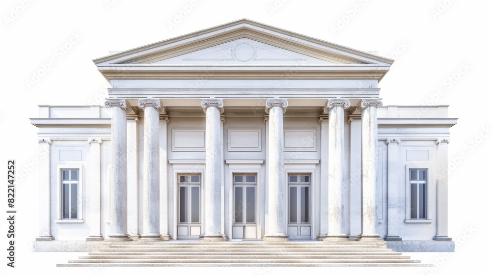 Obraz premium Bank building facade