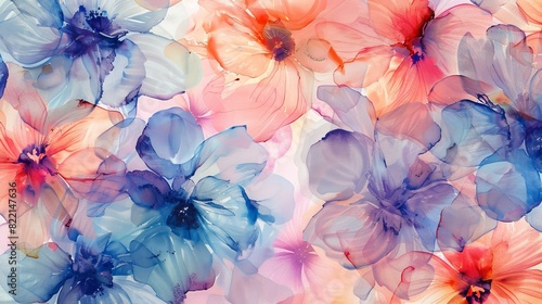 Assorted Flowers Arranged on Wall