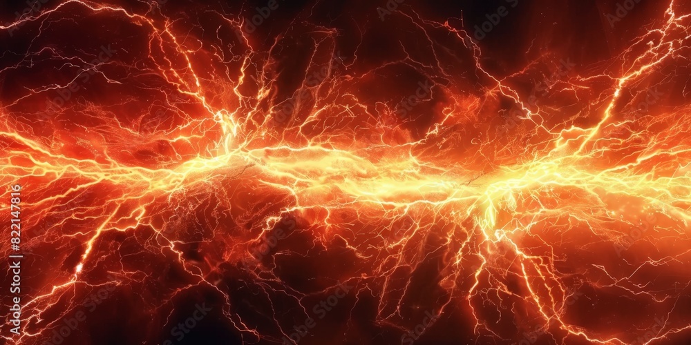 Red lightning background, red thunder with orange electric energy, sky full of dark clouds, dark red orange thunderstorm, red orange lightning effect. electric texture, banner Red lightning background, red thunder with orange electric energy, sky full of dark clouds, dark red orange thunderstorm, red orange lightning effect. electric texture, banner