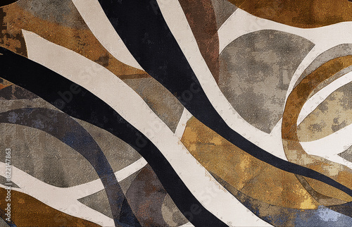 Wallpaper Mural wall art. Art poster. Abstract oil painting. Pattern for creating design postcards, web pages or banners. Canvas print. Watercolor and acrylic mix modern painting. Impressionist style. Torontodigital.ca