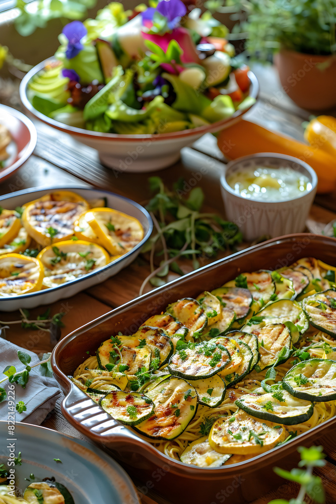 Exploring the Versatile World of Zucchini Recipes - Grilled, Pasta and Salad Varieties