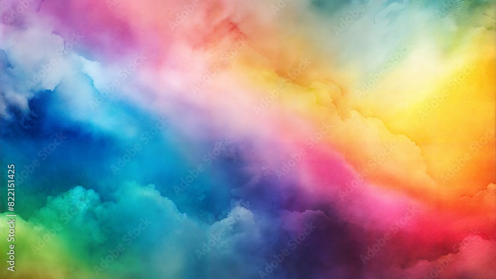 Watercolor Rainbow Gradient: Vivid gradient transitioning through the colors of the rainbow, offering a vibrant and dynamic background.

