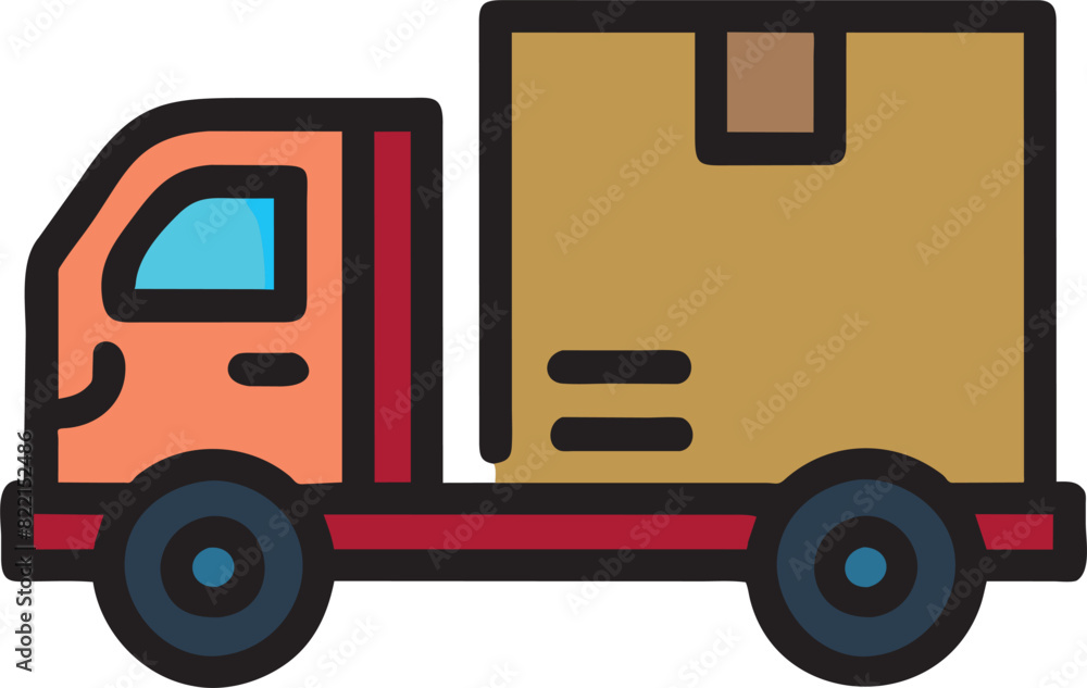 logistic, icon logistic, icon