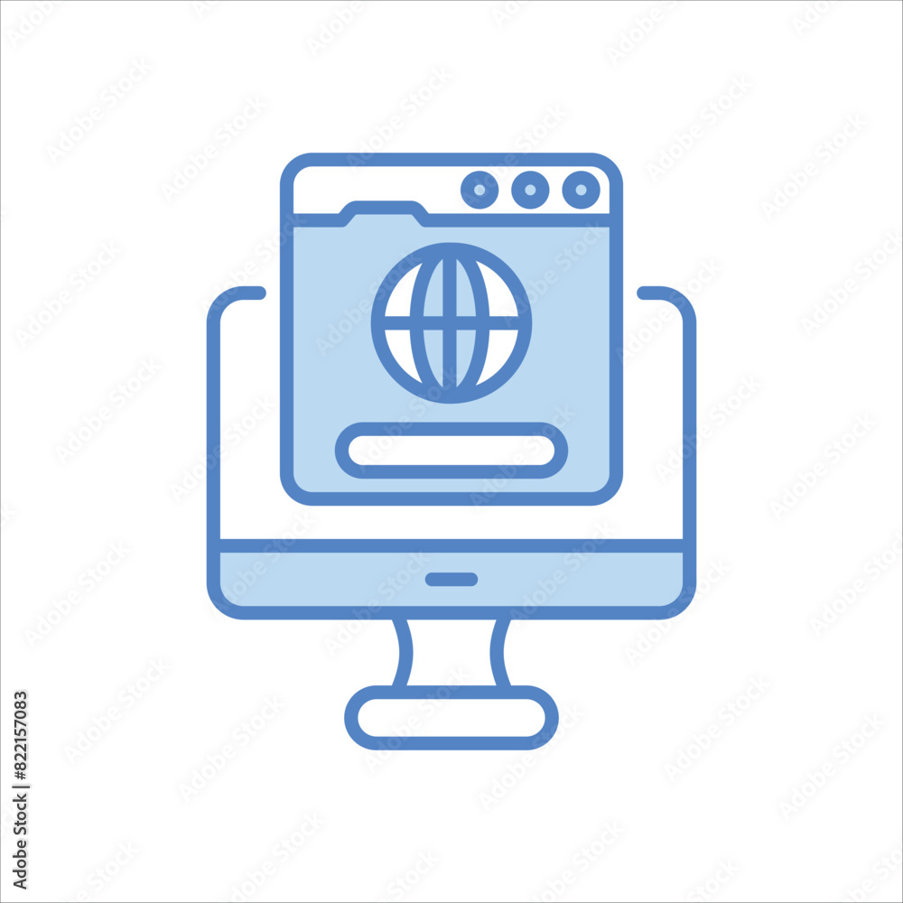 Web Icon editable stock vector icon Web Icon editable stock vector icon