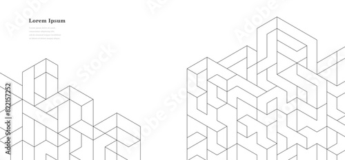 幾何学 抽象 建築 テクノロジー ビジネス 背景