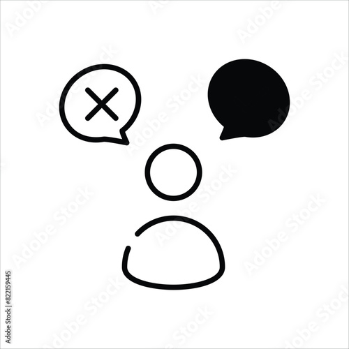 Complaint  Icon editable stock vector icon