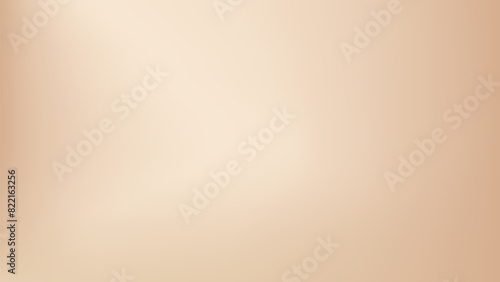 Nude beige bg. Neutral warm color gradation background. Abstract ivory wallpaper. Modern simple blur banner. Trend minimalist smooth coffee effect for presentation cover. Calm trendy luxury graphic.