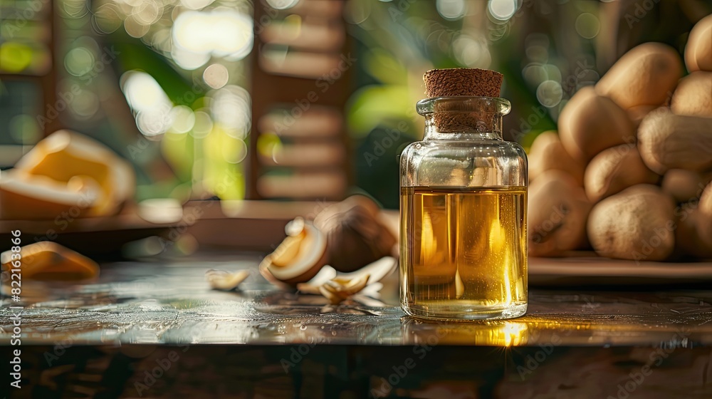 Borneo essential oil. Selective focus Borneo essential oil. Selective focus