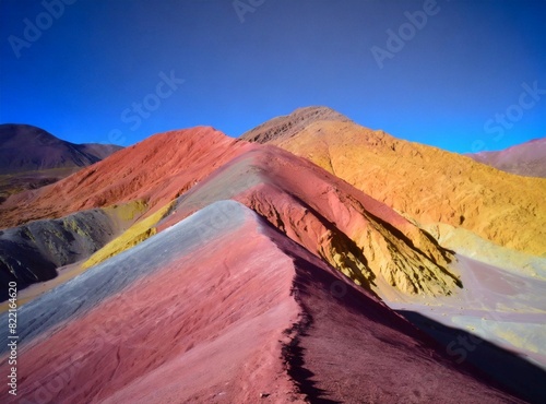 ''Cerro de los Siete Colores'', Jujuy, Argentina Mountain Travel