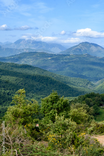 Scenic view from Taza national park in jijel, Algeria