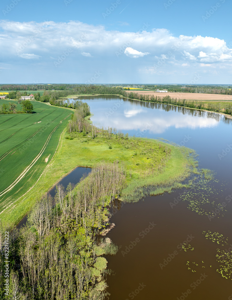 Lake Apgulde. Latvia (Zemgale). Lake Apgulde. Latvia (Zemgale).