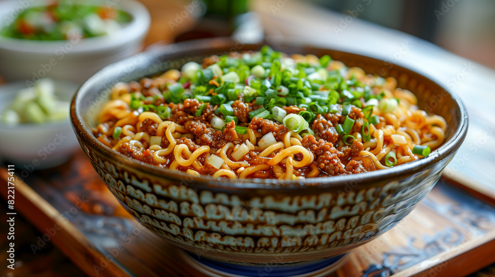 Zha Jiang Mian (Noodles with Soybean Paste) Zha Jiang Mian (Noodles with Soybean Paste)