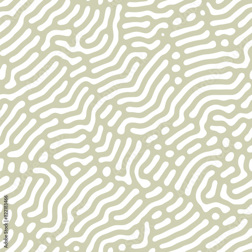 Abstract background of vector organic wood-like irregular lines pattern. Abstract seamless pattern background