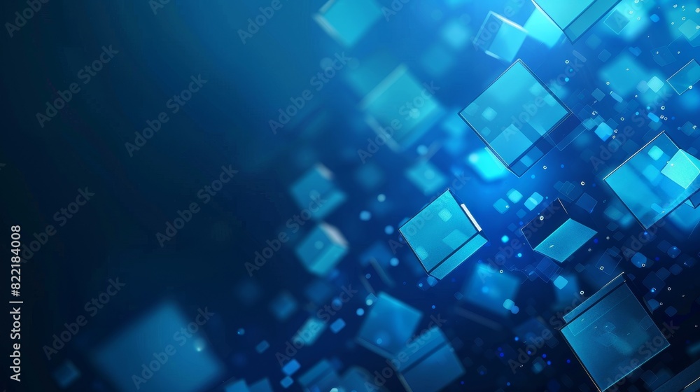 The background of this background is a blue geometric shape abstract technology The background of this background is a blue geometric shape abstract technology