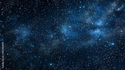 An outer space modern background with a starry night sky photo