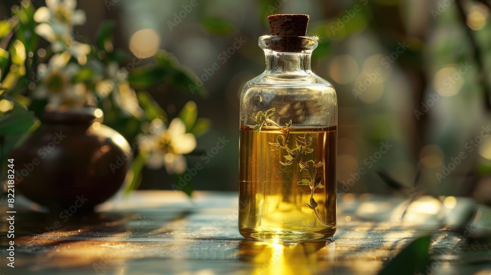 Merula essential oil. Selective focus Merula essential oil. Selective focus