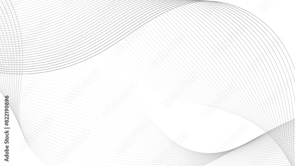 Gray and white abstract background with flowing particles. Digital future technology concept. Abstract white paper wave background and abstract gradient and white wave curve lines. Gray and white abstract background with flowing particles. Digital future technology concept. Abstract white paper wave background and abstract gradient and white wave curve lines.