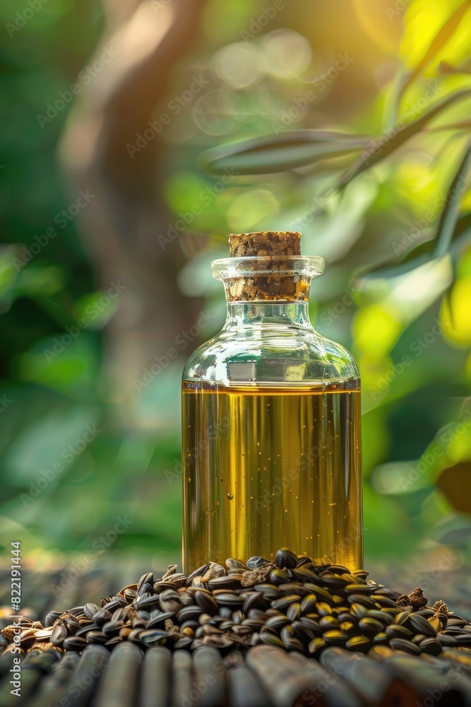 Prakaxi essential oil. Selective focus Prakaxi essential oil. Selective focus