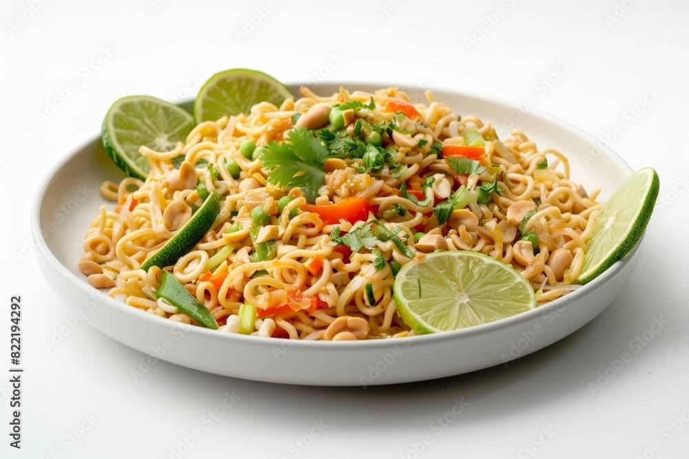Aromatic Noodles with Creamy Peanut Sauce and Bursting with Flavor Aromatic Noodles with Creamy Peanut Sauce and Bursting with Flavor