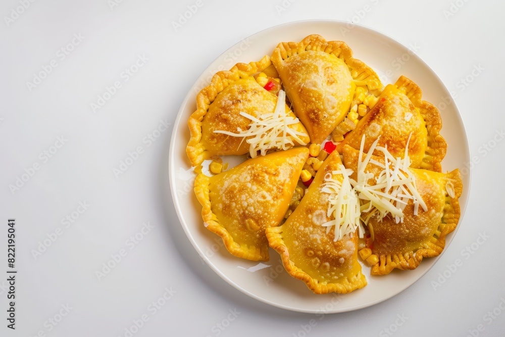 Vibrant and Flavorful Argentinean Corn Empanadas with a Symphony of Sweet and Smoky Flavors Vibrant and Flavorful Argentinean Corn Empanadas with a Symphony of Sweet and Smoky Flavors