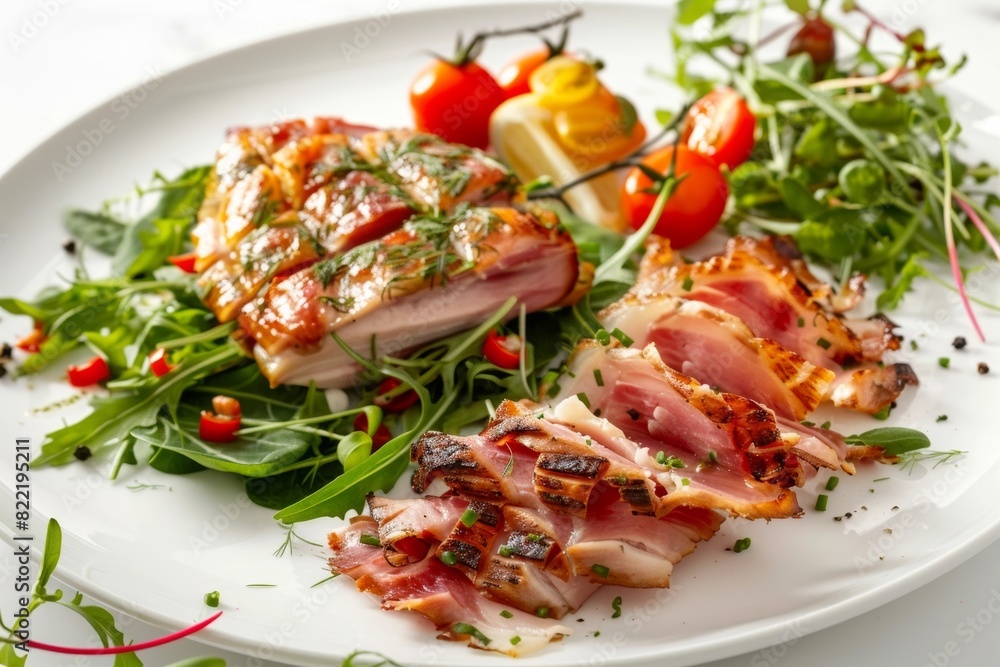 Harmonious Blend of Seasonings on Argentine-Style Fresh Ham and Roasted Vegetables Harmonious Blend of Seasonings on Argentine-Style Fresh Ham and Roasted Vegetables