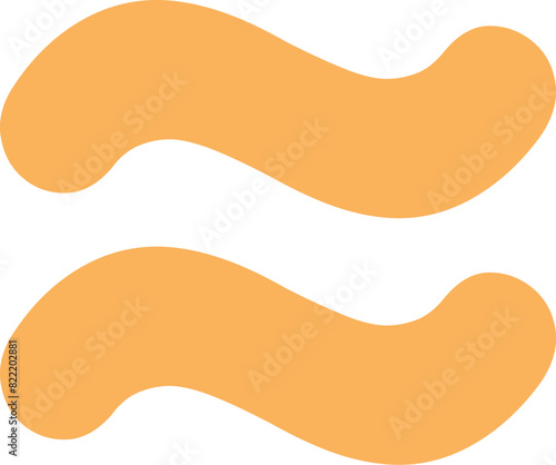 Cute Mathematic Sign Symbol Approximately Equal to ~, Math Subject Education