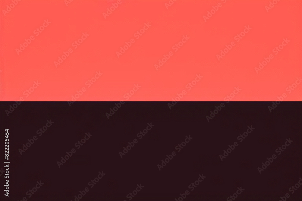 Obraz premium 空の広々とした部屋に、美しさの明暗の透明な赤、グラデーションの平らな壁と床の抽象的なイラスト背景テクスチャ